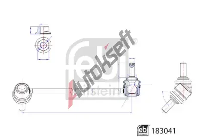 FEBI Ty / vzpra stabiliztoru FB 183041, 183041