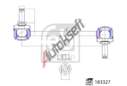 FEBI Ty / vzpra stabiliztoru FB 183327, 183327