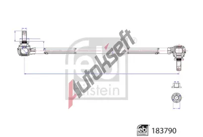 FEBI Ty / vzpra stabiliztoru FB 183790, 183790