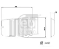 Filtr vzduchu v interiru FEBI ‐ FB 185247