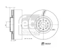 Brzdový kotouč FEBI ‐ FB 186357  Brzdový kotouč FEBI ‐ FB 186357