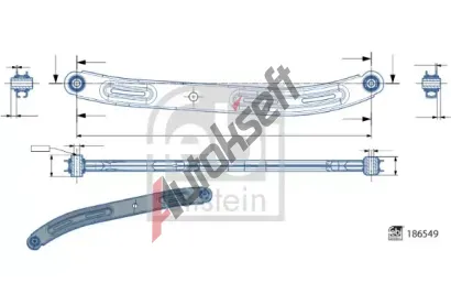FEBI Rameno zaven kol FB 186549, 186549