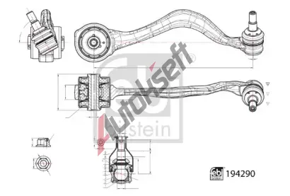 FEBI Rameno zaven kol FB 194290, 194290