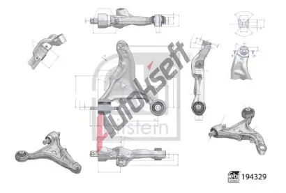 FEBI Rameno zaven kol FB 194329, 194329