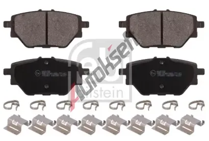 FEBI Sada brzdových destiček FB 195081, 195081 FEBI Sada brzdových destiček FB 195081, 195081