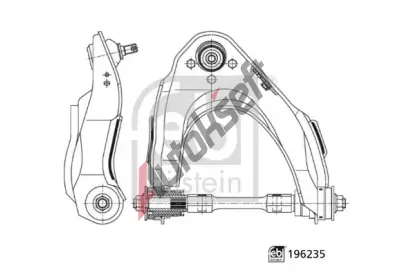 FEBI Rameno zaven kol FB 196235, 196235