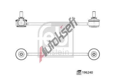 FEBI Ty / vzpra stabiliztoru FB 196240, 196240