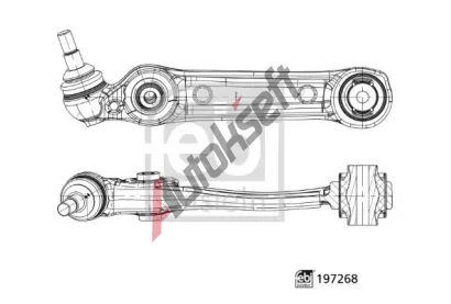 FEBI Rameno zav�en� kol FB 197268, 197268