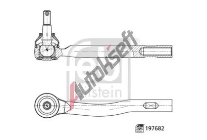FEBI Čep řízení FB 197682, 197682 FEBI Čep řízení FB 197682, 197682