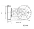 Brzdov buben FEBI ‐ FB 198441
