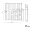 FEBI Filtr - vzduch v interiru FB 24180, 24180