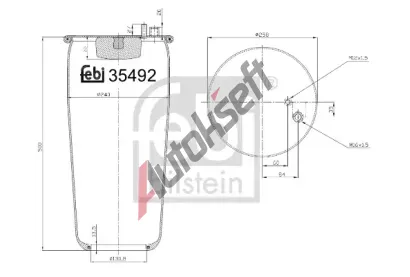 FEBI M�ch - pneumatick� odpru�en� FB 35492, 35492