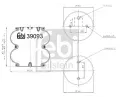 Mch pneumatickho odpruen FEBI ‐ FB 39093