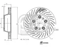 FEBI Brzdov kotou - 330 mm FB 44060, 44060
