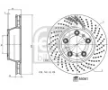 FEBI Brzdov kotou - 330 mm FB 44061, 44061