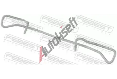 FEBEST Pru�ina oblo�en� kotou�ov� brzdy FBS 0103-001, 0103-001