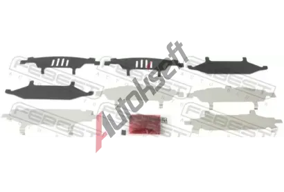 FEBEST Sada psluenstv obloen kotouov brzdy FBS 0103-ZZE120F, 0103-ZZE120F