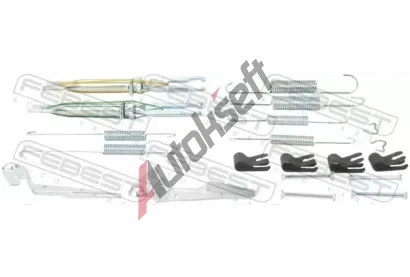 FEBEST Sada psluenstv parkovacch brzdovch elist FBS 0104-GUN125R-KIT, 0104-GUN125R-KIT
