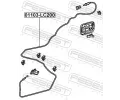 FEBEST Tažné lanko, krytka palivové nádrže FBS 01103-LC200, 01103-LC200