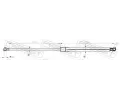 FEBEST Pneumatick vzpra kapoty motoru FBS 01117-006, 01117-006