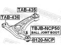 FEBEST ep ramene FBS 0120-NCP, 0120-NCP