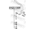 FEBEST Ty / vzpra stabiliztoru FBS 0123-130F, 0123-130F