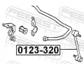 FEBEST Tyč / vzpěra stabilizátoru FBS 0123-320, 0123-320