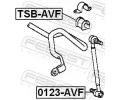FEBEST Ty / vzpra stabiliztoru FBS 0123-AVF, 0123-AVF