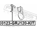 FEBEST Podpra zen, regulace svtl vky FBS 0123-GRJ120-KIT, 0123-GRJ120-KIT