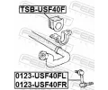 FEBEST Ty / vzpra stabiliztoru FBS 0123-USF40FL, 0123-USF40FL