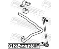 FEBEST Ty / vzpra stabiliztoru FBS 0123-ZZT230F, 0123-ZZT230F