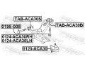 FEBEST Rameno zaven kol FBS 0124-ACA30RH, 0124-ACA30RH