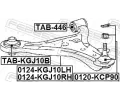 FEBEST Rameno zaven kol FBS 0124-KGJ10LH, 0124-KGJ10LH