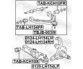 FEBEST Rameno zaven kol FBS 0124-LH154RH, 0124-LH154RH