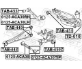 FEBEST Rameno zaven kol FBS 0125-ACA30TIP, 0125-ACA30TIP
