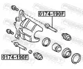 FEBEST Vodic ep brzdovho tmenu FBS 0174-190F, 0174-190F