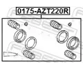 FEBEST Sada na opravu brzdovho tmenu FBS 0175-AZT220R, 0175-AZT220R