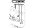 FEBEST Sada na opravu brzdovho tmenu FBS 0175-NX200R, 0175-NX200R