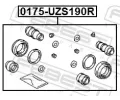 FEBEST Sada na opravu brzdovho tmenu FBS 0175-UZS190R, 0175-UZS190R