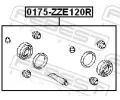 FEBEST Sada na opravu brzdového třmenu FBS 0175-ZZE120R, 0175-ZZE120R