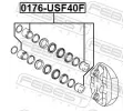 FEBEST Pst brzdovho tmenu FBS 0176-USF40F, 0176-USF40F