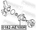 FEBEST Nboj kola FBS 0182-AE100R, 0182-AE100R