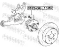 FEBEST Nboj kola FBS 0182-GGL15MR, 0182-GGL15MR