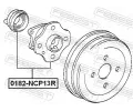 FEBEST Nboj kola FBS 0182-NCP13R, 0182-NCP13R