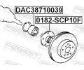 FEBEST Nboj kola FBS 0182-SCP10F, 0182-SCP10F