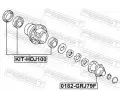 FEBEST Nboj kola FBS 0182F-GRJ79F, 0182F-GRJ79F