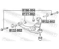 FEBEST Upevovac epy pnho zvsnho ramena FBS 0198-004, 0198-004