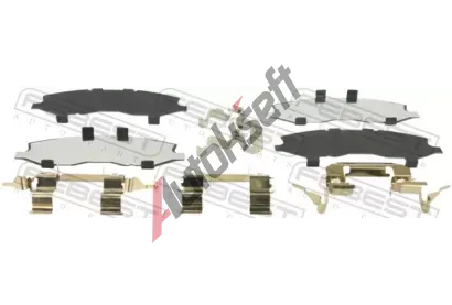 FEBEST Protihlukov� f�lie, brzdov� oblo�en� (posunovac� deska) FBS 0203-Z50F, 0203-Z50F