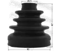 FEBEST Sada manety hnacho hdele FBS 0215-R51R37, 0215-R51R37