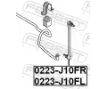 FEBEST Ty / vzpra stabiliztoru FBS 0223-J10FL, 0223-J10FL